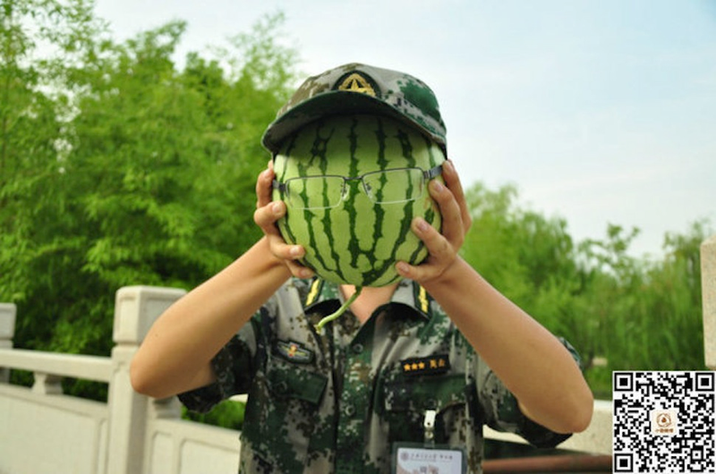 Illustration for article titled The Lighter Side Of China's Compulsory Military Training